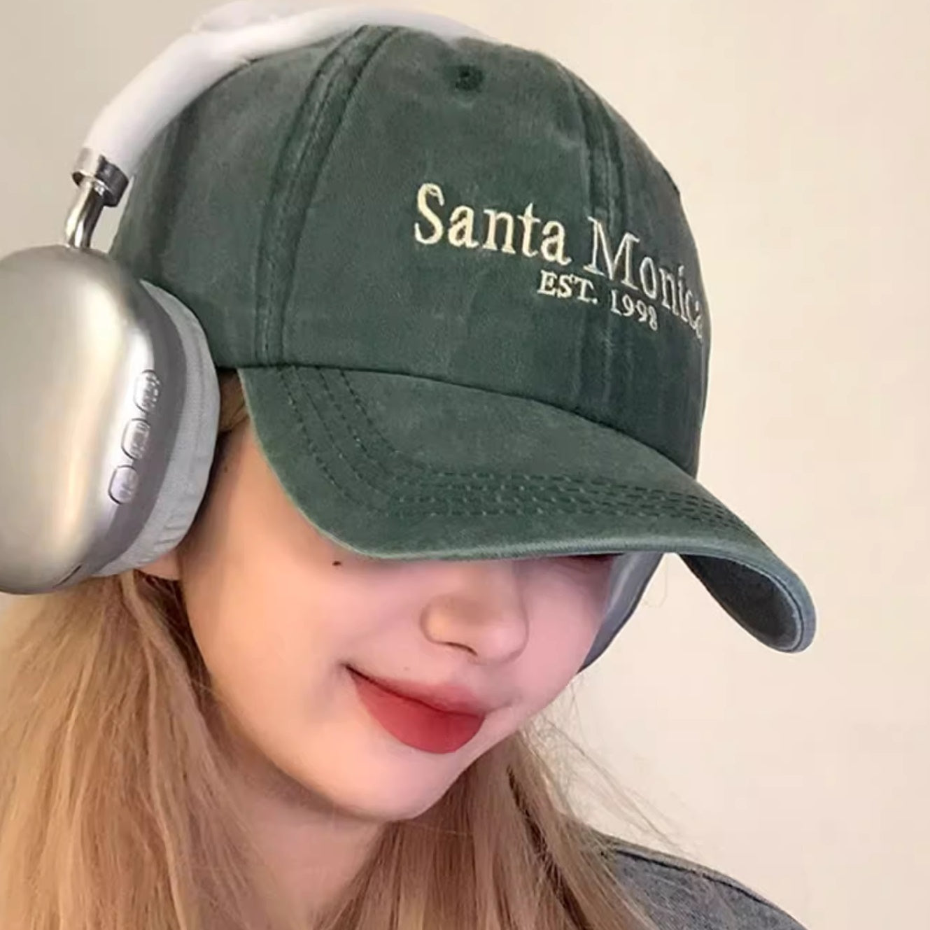 キャップ レディース 韓国 ファッション ヴィンテージ ロゴ ベースボールキャップ ストリート