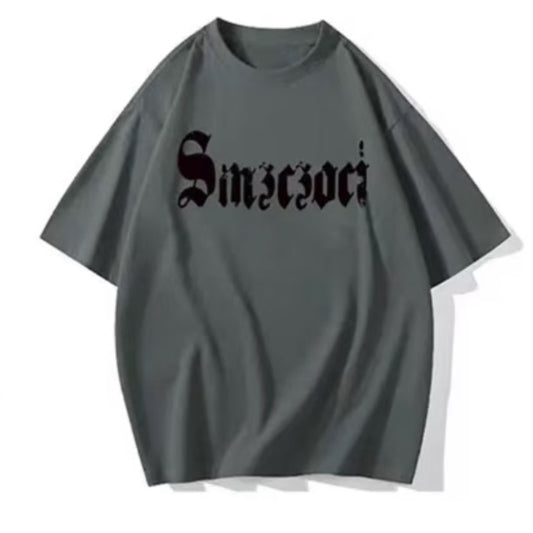 バックプリント Tシャツ レディース 韓国 ファッション ロゴ オーバーサイズ T 夏トップス