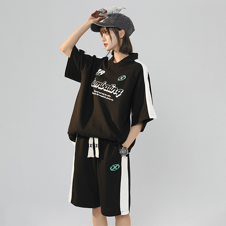 セットアップ レディース 韓国 ジャージ 夏 オーバーサイズ 半袖 セットアップ レディース 韓国 ジャージ 夏 オーバーサイズ 半袖