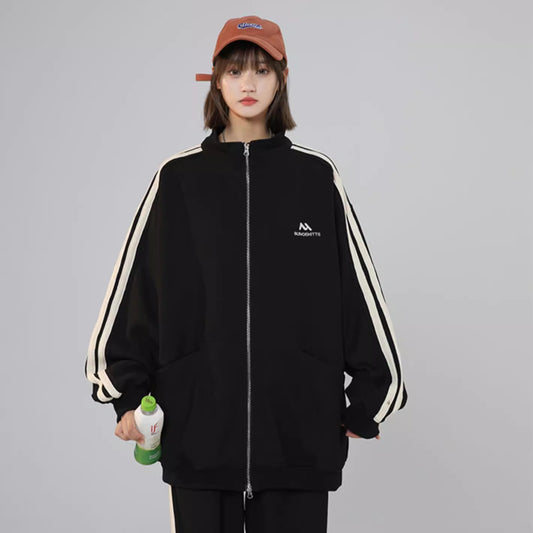 スウェット ジャージ セットアップ レディース 韓国 ファッション ビッグシルエット スポーツ ジャージ セットアップ 上下セット