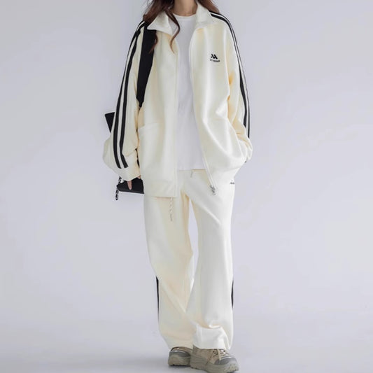 セットアップ レディース ジャージ 上下セット 韓国 ファッション オーバーサイズ おしゃれジャージ スポーツ ストリート