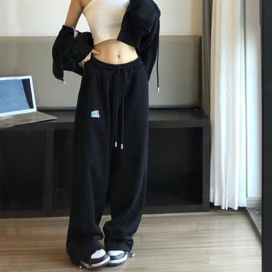 スウェット セットアップ レディース ジャージ 韓国 ファッション クロップド パーカー パンツ 上下セット