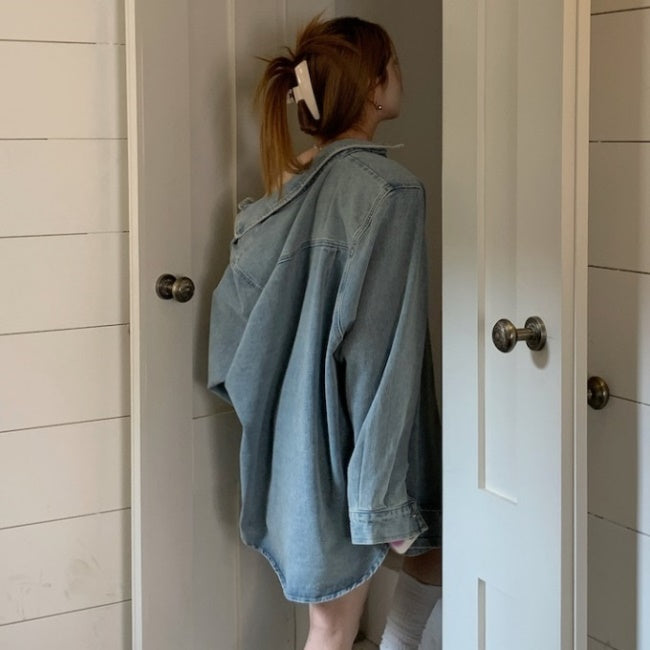 デニム セットアップ レディース 韓国 ファッション デニム ジャケット プリーツ ミニスカート 上下セット