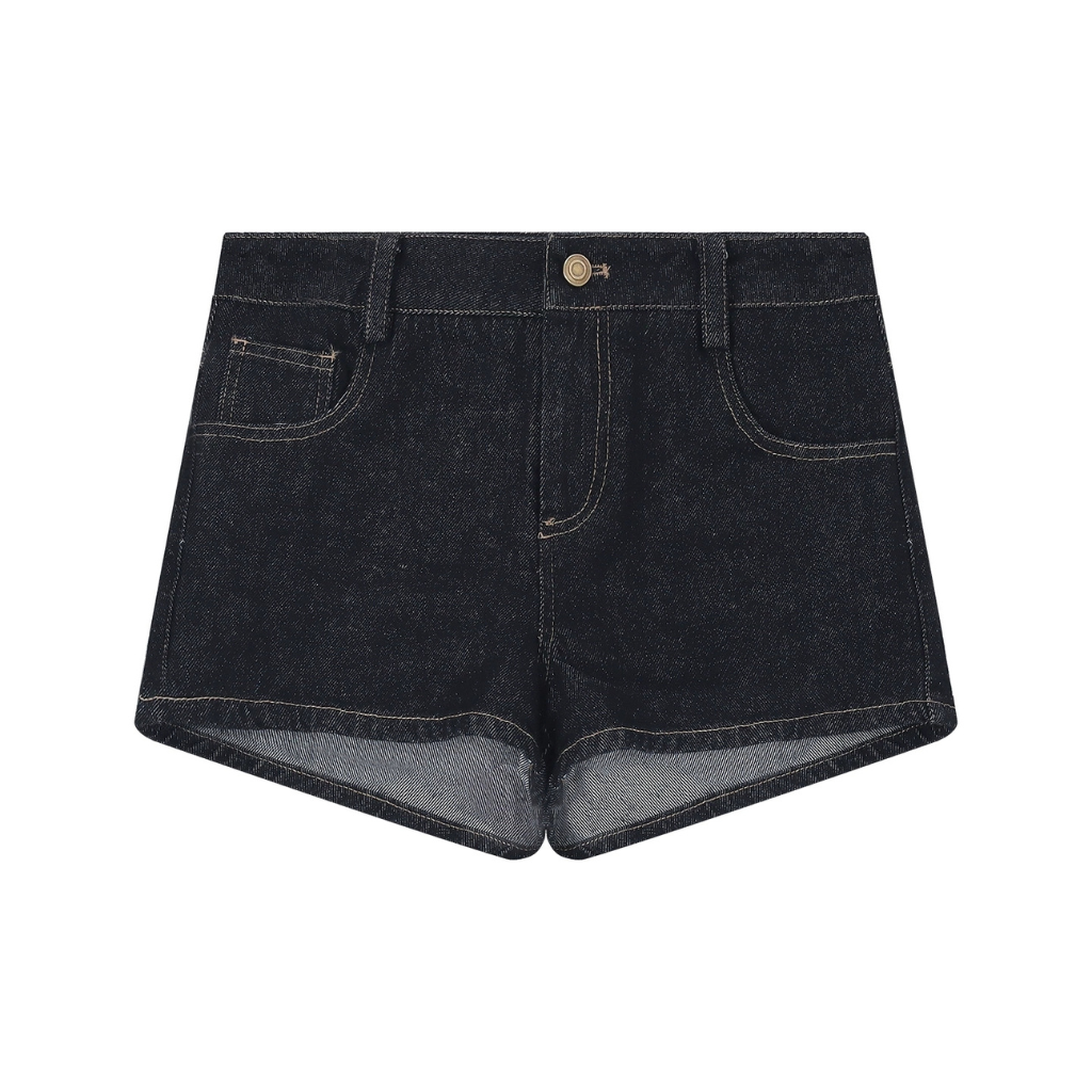 デニム セットアップ ショートパンツ レディース 韓国 ファッション レトロ デニム ジップジャケット デニム ショートパンツ 2点セット