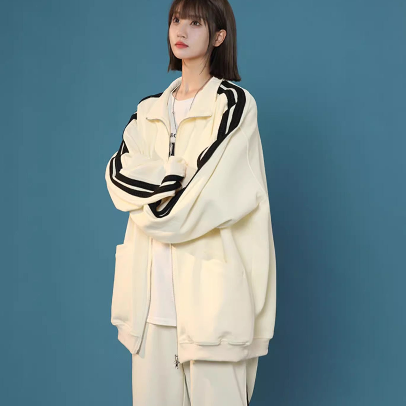 スウェット ジャージ セットアップ レディース 韓国 ファッション 