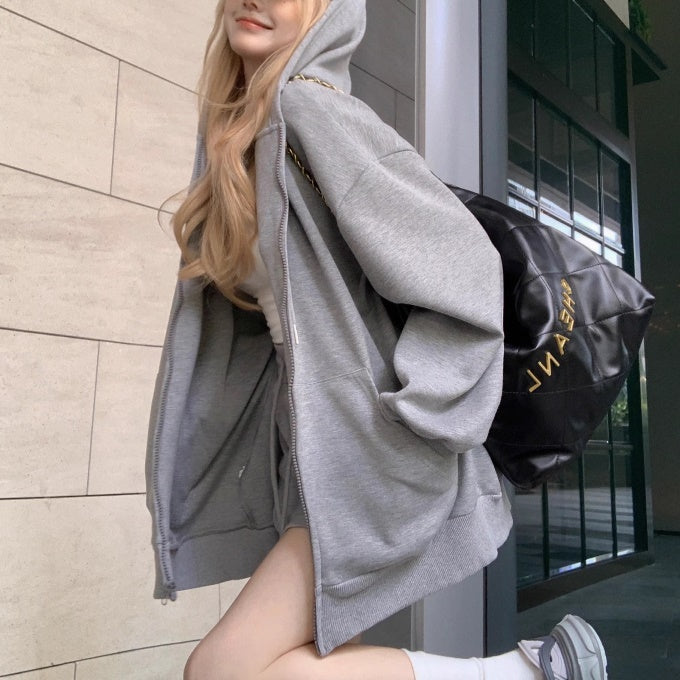 スウェット セットアップ レディース 韓国 ファッション ミニスカート オーバーサイズ パーカー 上下セット
