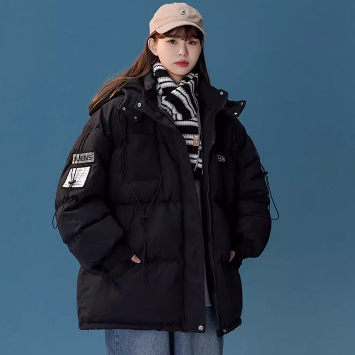 中綿 ジャケット レディース 韓国 ファッション エコダウン 防寒アウター 冬ジャケット オーバーサイズ ジャケット