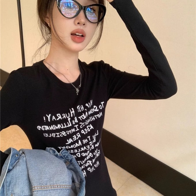 スウェット ワンピース レディース メッセージ プリント韓国 ファッション カットソー ロングワンピ