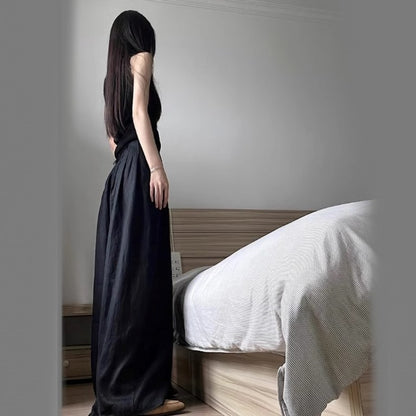 スカーチョ ワイドパンツ レディース 韓国 ファッション  スカーチョ ガウチョ ロングマキシ