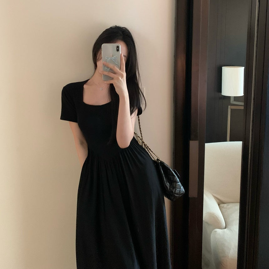 RECTO. レクト　ワンピース　ドレス　黒　ベージュ　韓国初ブランド