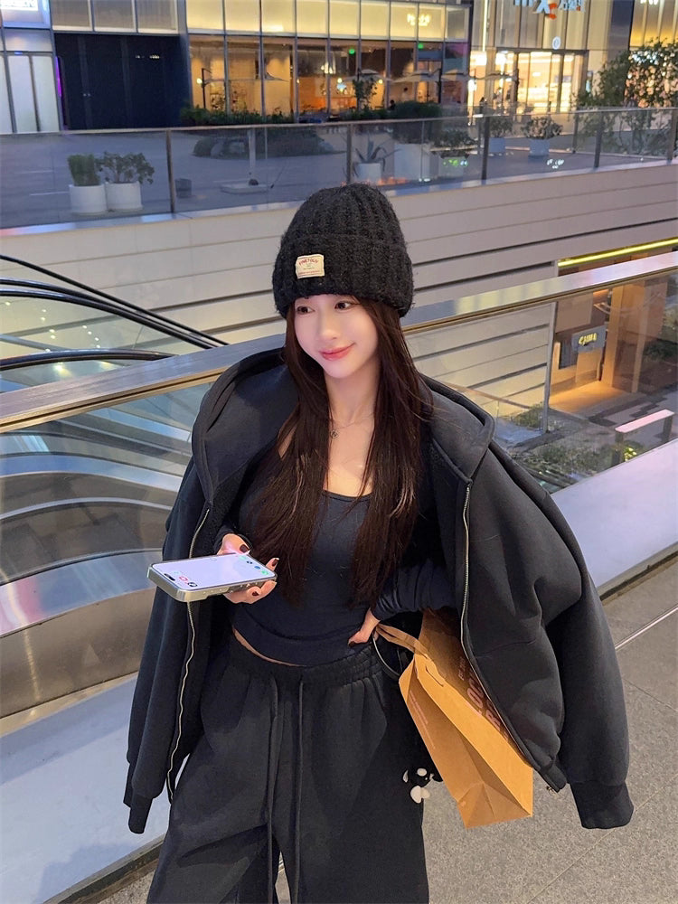 スウェット セットアップ パーカー レディース 韓国 ファッション オーバーサイズ 上下セット