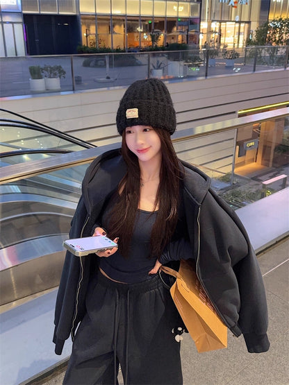 スウェット セットアップ パーカー レディース 韓国 ファッション オーバーサイズ 上下セット