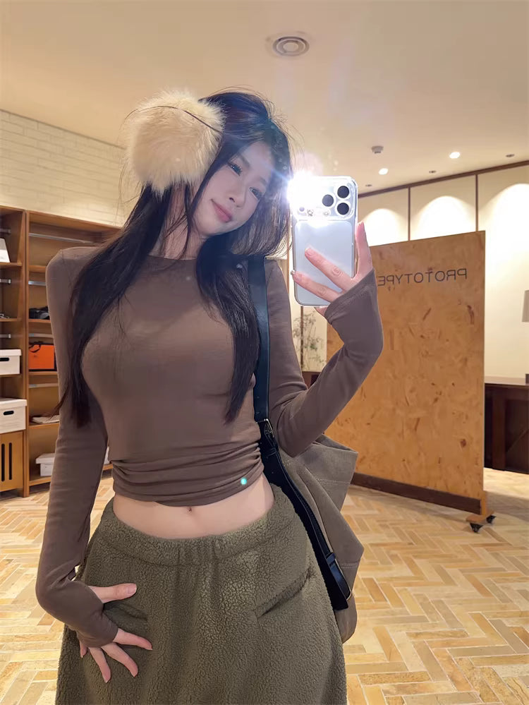 ボア セットアップ レディース 韓国 ファッション クロップド ショート ジャケット ワイドパンツ 上下セット