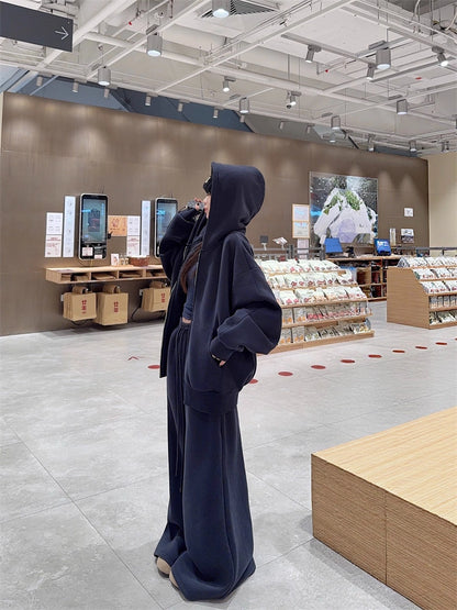 スウェット セットアップ パーカー レディース 韓国 ファッション オーバーサイズ 上下セット