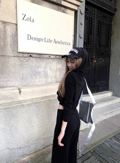 パーカー セットアップ レディース 韓国 ファッション スウェット ショートパーカー レギュラーフィット パンツ 上下セット