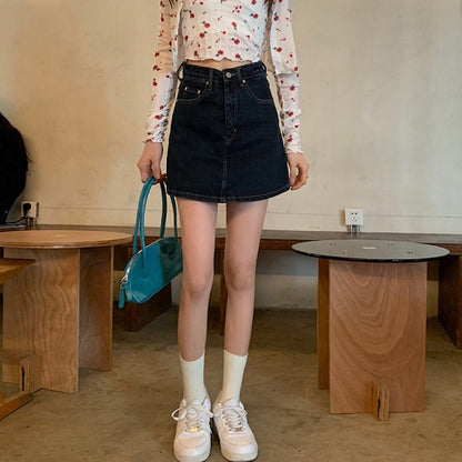 デニム ミニスカート ショートパンツ レディース 韓国ファッション キュロットパンツ 夏服 レディース